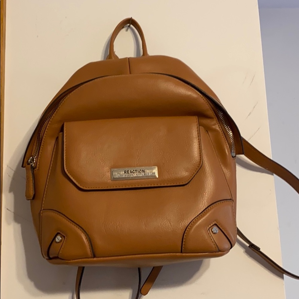 Light brown backpack